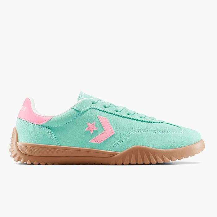 Sepatu Sneakers Unisex Converse Run Star Trainer Suede Aqua Spark Lt Jellyfish Original A15090C