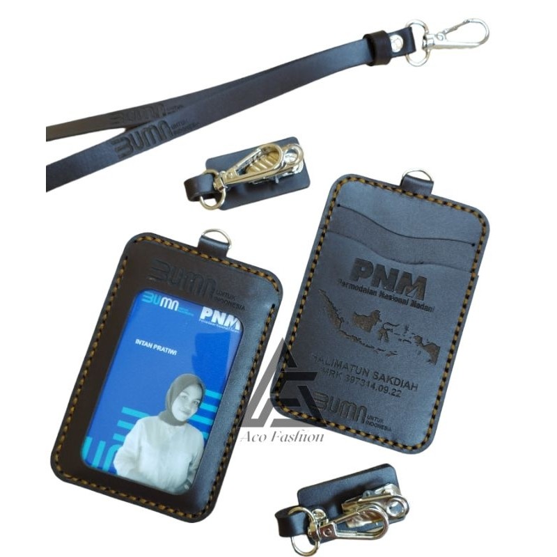 [MSS] NAMETAG BUMN - id card BUMN - nametag kulitnya BUMN - id card kulitnya custom BUMN - kartu bum