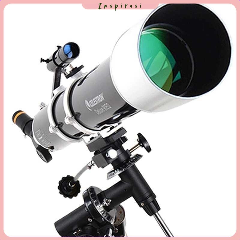 CELESTRON Astronomical Telescope Teropong Bintang - Deluxe 90EQ