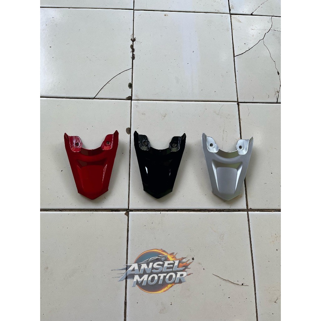 Pet Stop Pet Sambungan Body Bodi Belakang Vega ZR RR Hitam Silver Merah Maroon