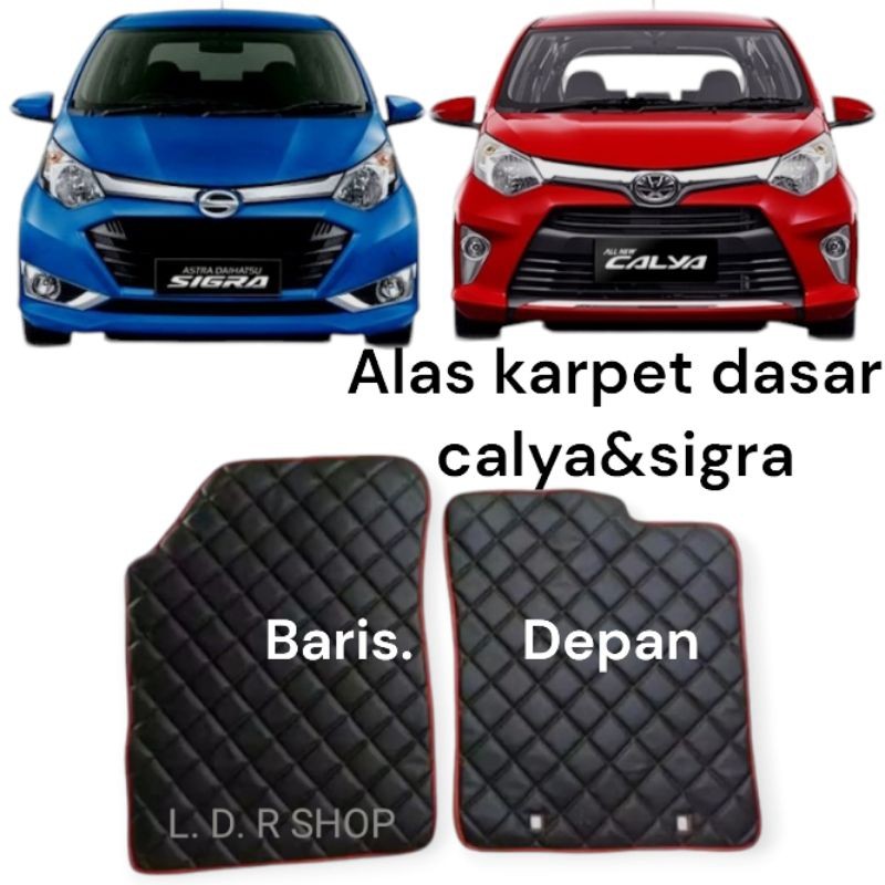 karpet/alas lantai mobil CALYA&SIGRA