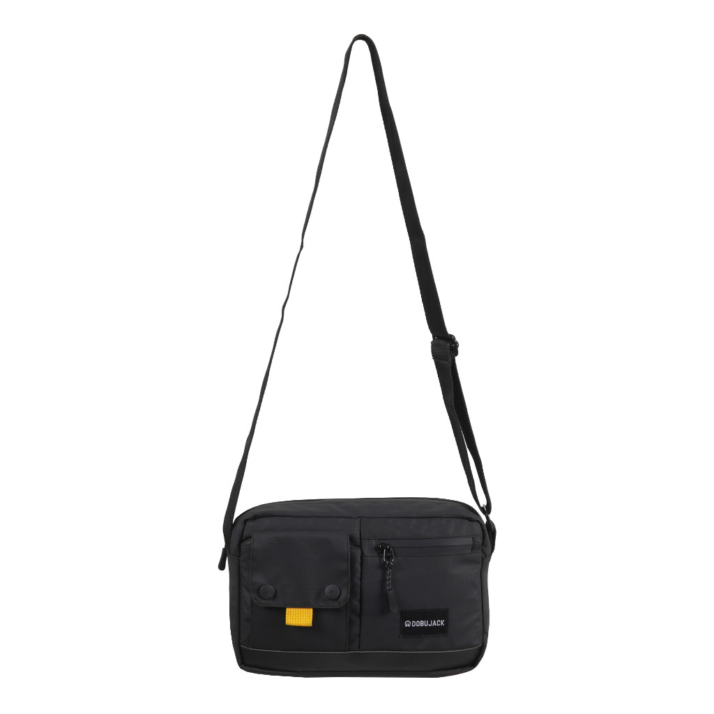 Iconic_Style | Dobujack Tas Recto Black Slingbag