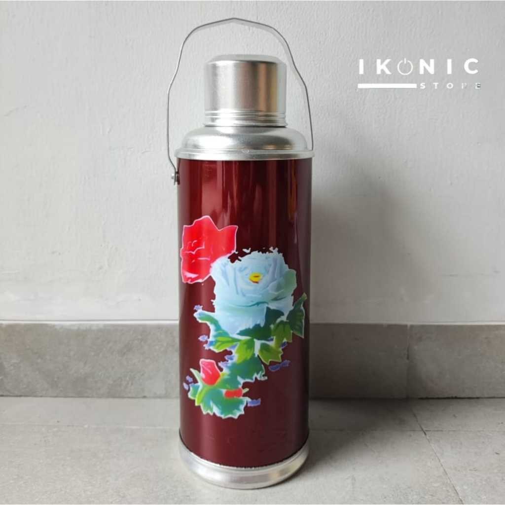 GERUSANBUPLAS IKONIC Termos Stainless Steel Air Panas Solaris 2 liter Kualitas Terbaik Panas Tahan L