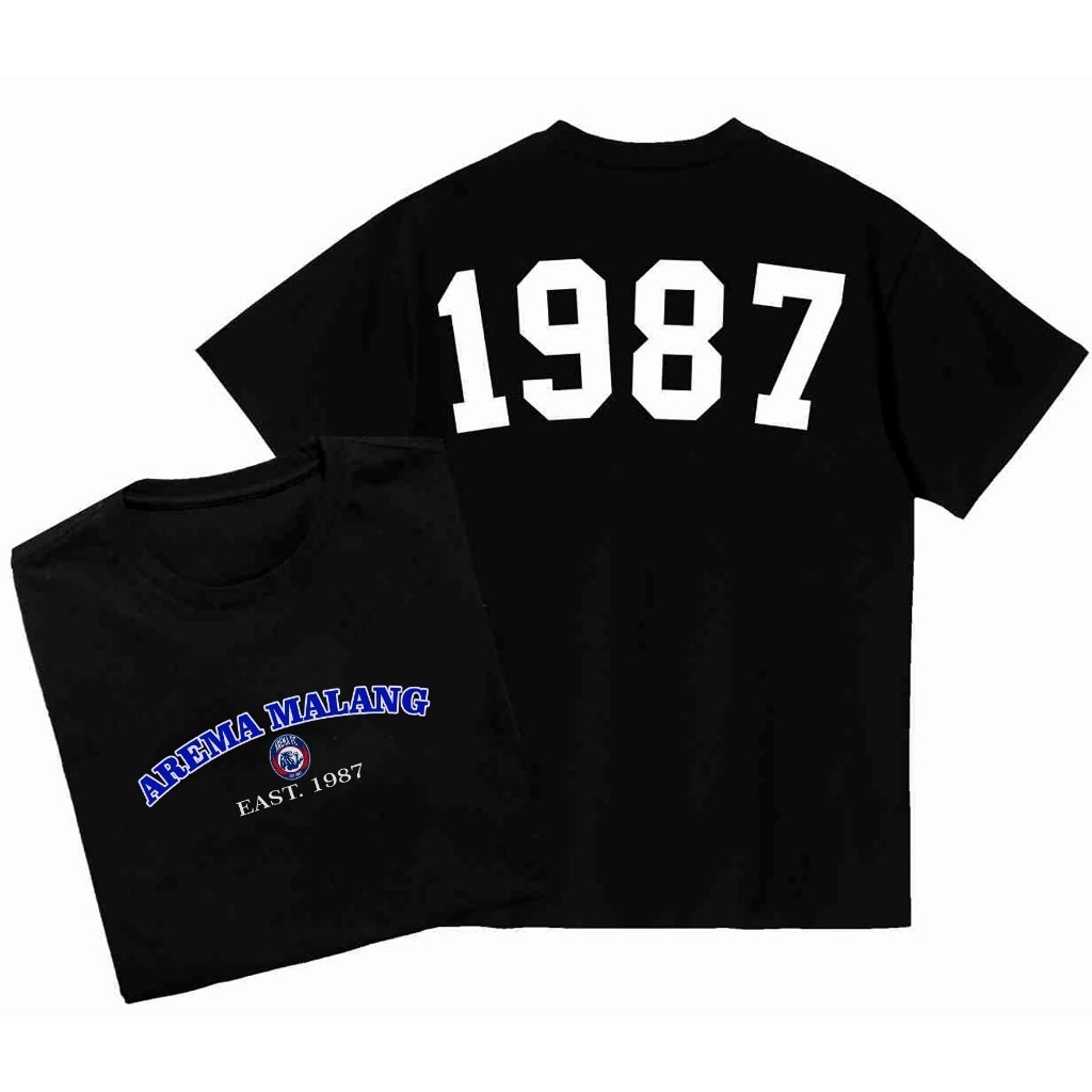 NOECLOTH - T-shirt Suporter Bola AREMA FC / AREK MALANG I Kaos Tebal Premium 24s M-XXL