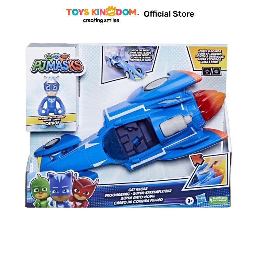 Toys Kingdom Pj Masks Playset Cart Racer - Biru Toys Kids Toy Koleksi Mainan Anak