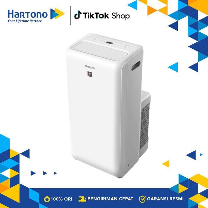 [TERLARIS] Sharp 1PK AC Portable Air Conditioner CVP10ZCY