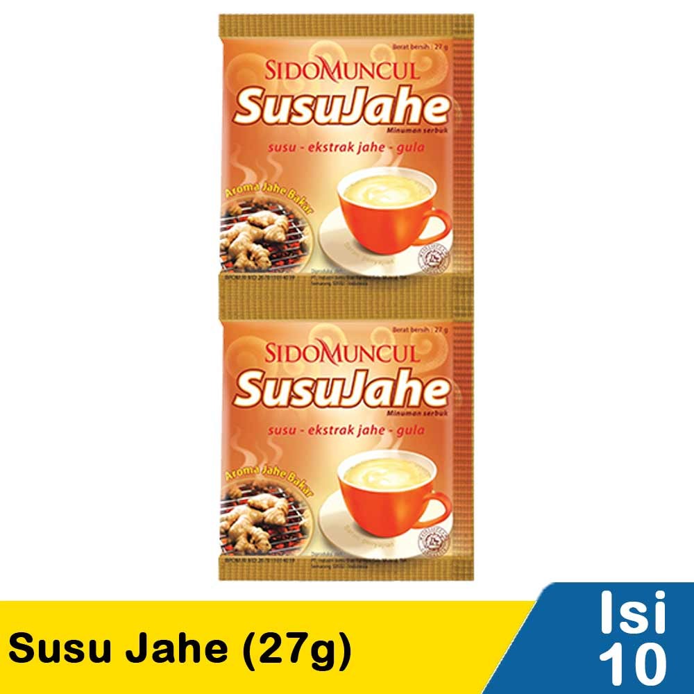 SIDO MUNCUL JAHE SUSU  10x27g
