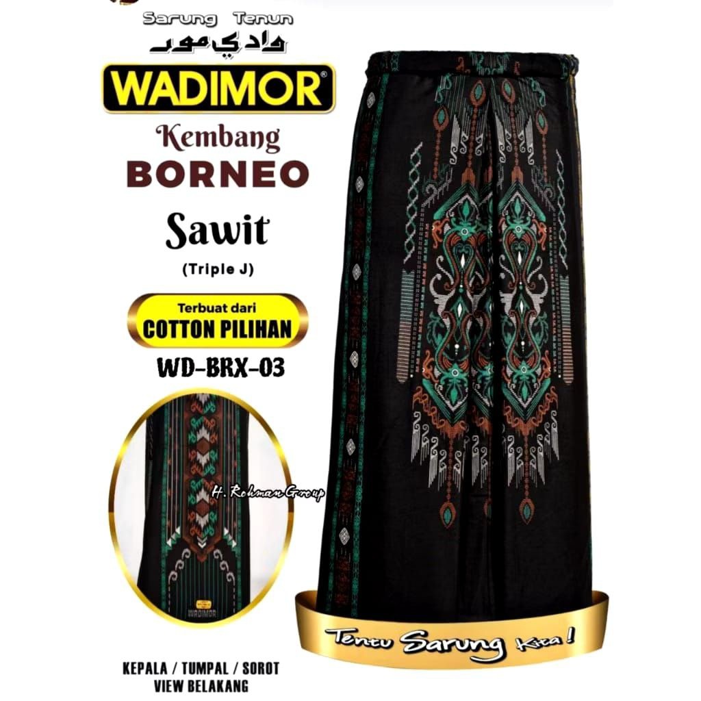 Sarung Wadimor Batiik Borneo Premium | Sarung Batik Jawa Gus Iqdam | Sarung Batik Wadimor | Sarung P