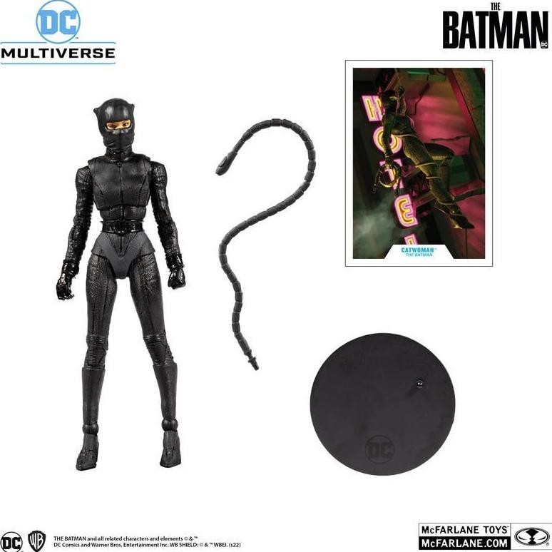 PROMO  MCFARLANE TOYS DC MULTIVERSE CATWOMAN THE BATMAN MOVIE ACTION FIGURE TOY AND HOBBY COLLECTION