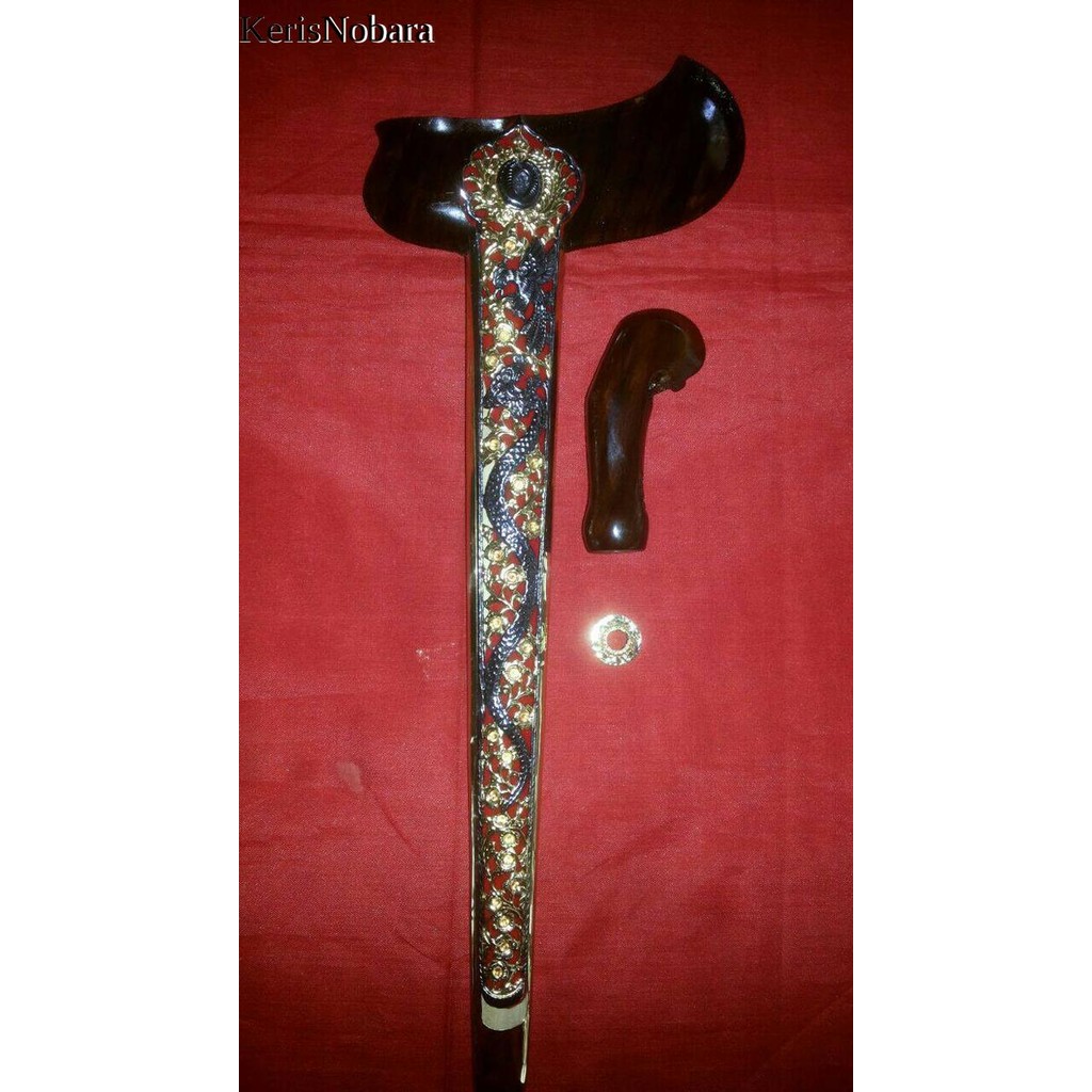 [ISTIMEWA] warangka Keris Topeng Kayu Sono kNB6