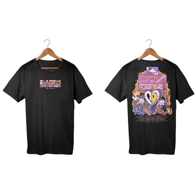 (COD) dunkey tshirt fun | tshirt pria | kaos distro pria
