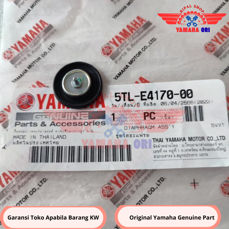 Karet Vakum Diafragma Yamaha Mio, Fino, Nouvo 5TL-E4170-00