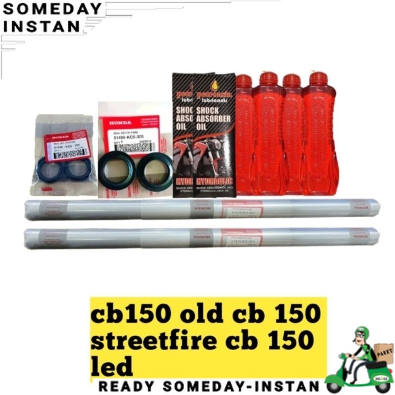 HP- Paket As shock depan (kiri-kanan) HONDA cb 150R streetfire cb 150R old cb 150R led K15 type drat