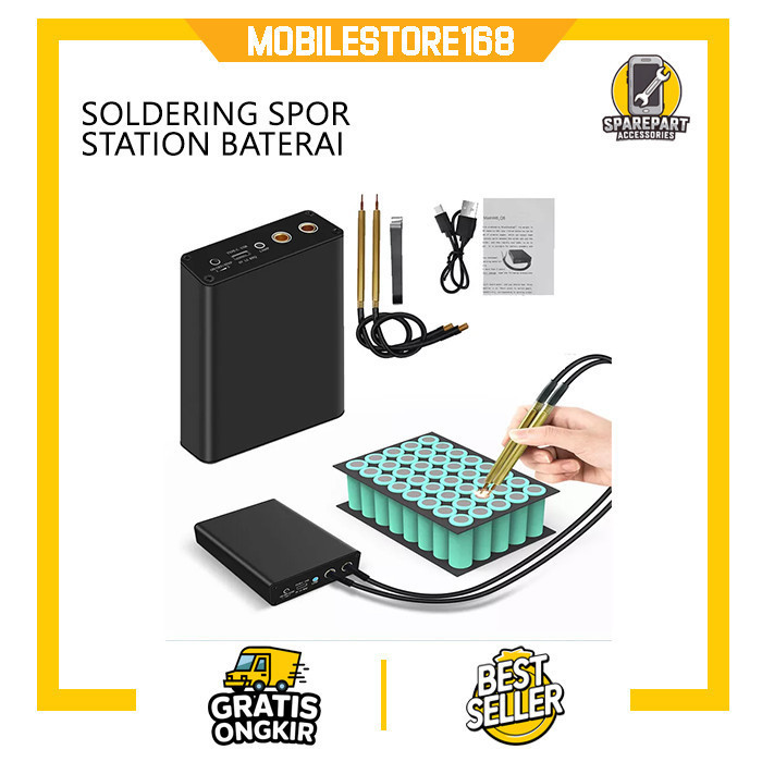 SOLDERING SPOT STATION BATERAI / LAS TITIK SPOT WELDER PORTABLE