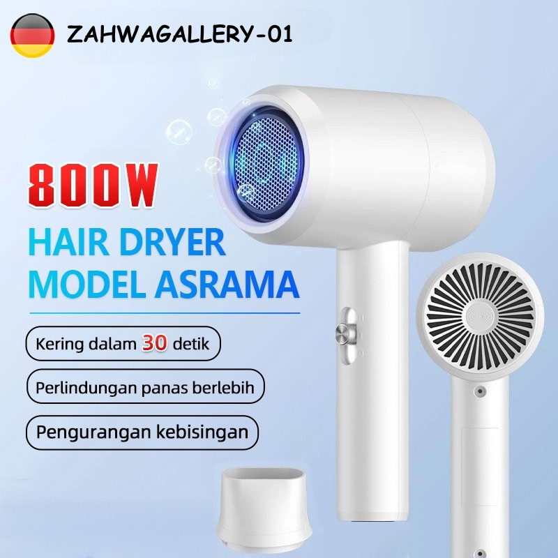 Hair Dryer Ion Negatif Low Watt 650w Portable Cepat Kering Hair Dryer