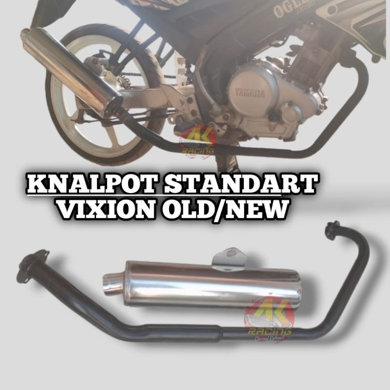 KNALPOT VIXION FULLSET MODEL CKD FU Suara ORI CKD FU Knalpot CKD Vixion