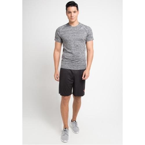 MASTERMAN GOPLAY MELANITE SPACE DYE KNIT GREY KAOS LARI GYM OLAHRAGA