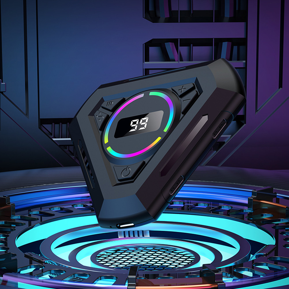 Physical Clicker with Digital Display & RGB Light Finger Clicking Simulator Screen Clickers for Gami