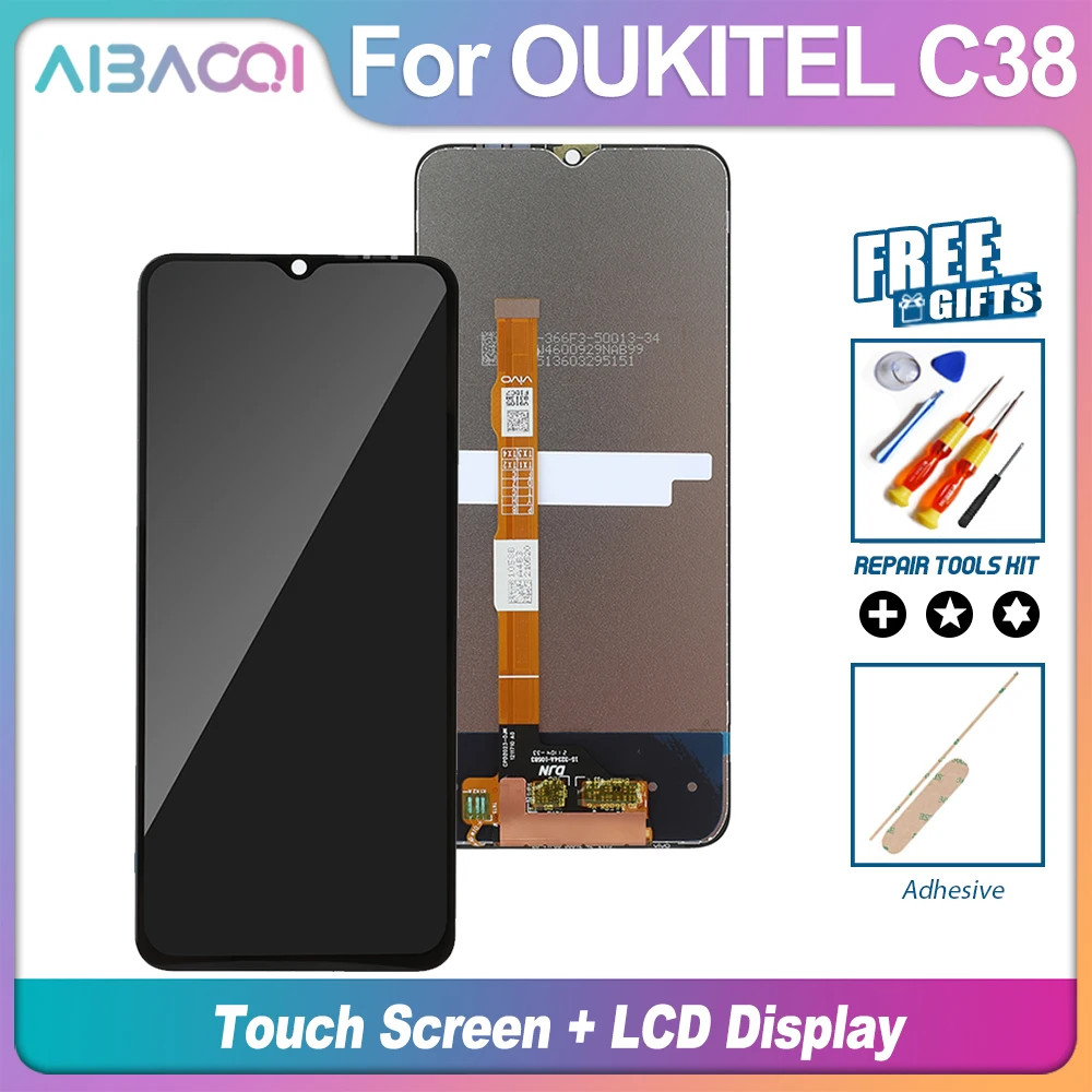 AiBaoQi Tou Screen LCD splay Assembly Replacement for OUKITEL Phones - C17 pro C19 pro C21 pro C22 C