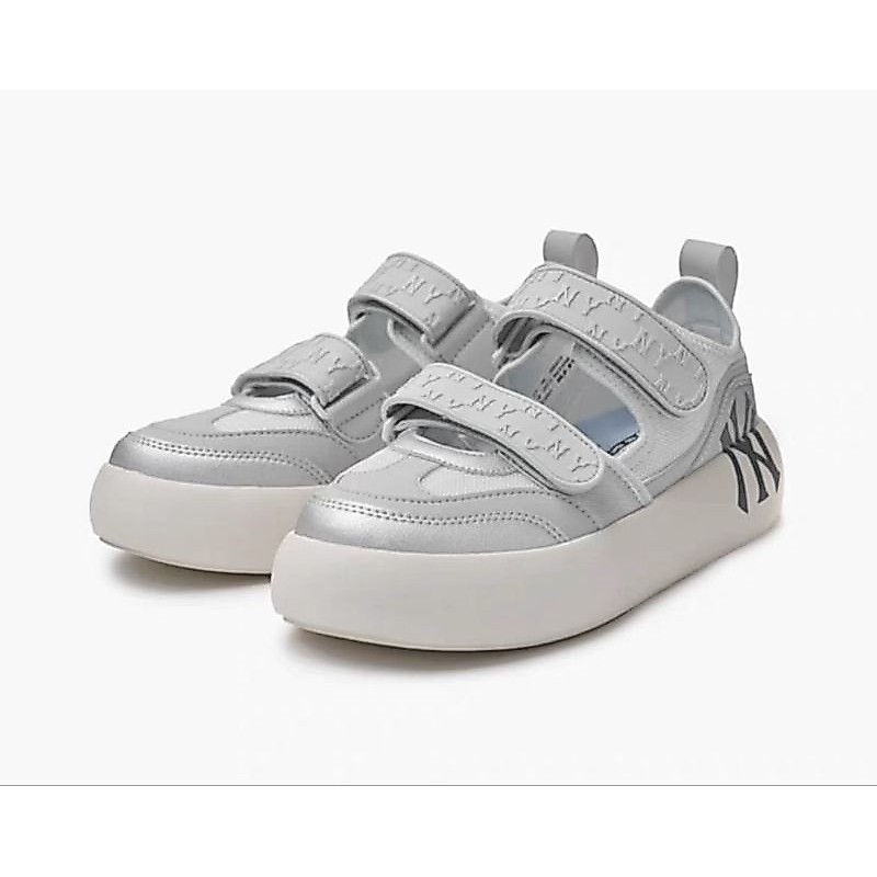 Sepatu Sandal MLB Korea Chunky NY Yankees Base Grey / MLB Original