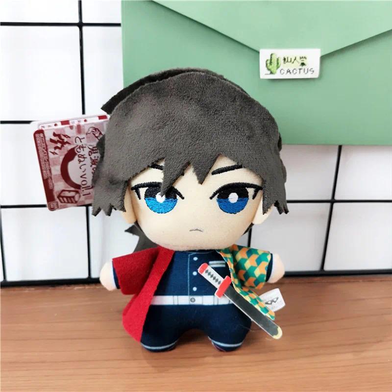 Original 15cm Demon Slayer's Blade Plush Toy Kimetsu No Yaiba Kamado Tanjirou Tomioka Giyuu Agatsuma