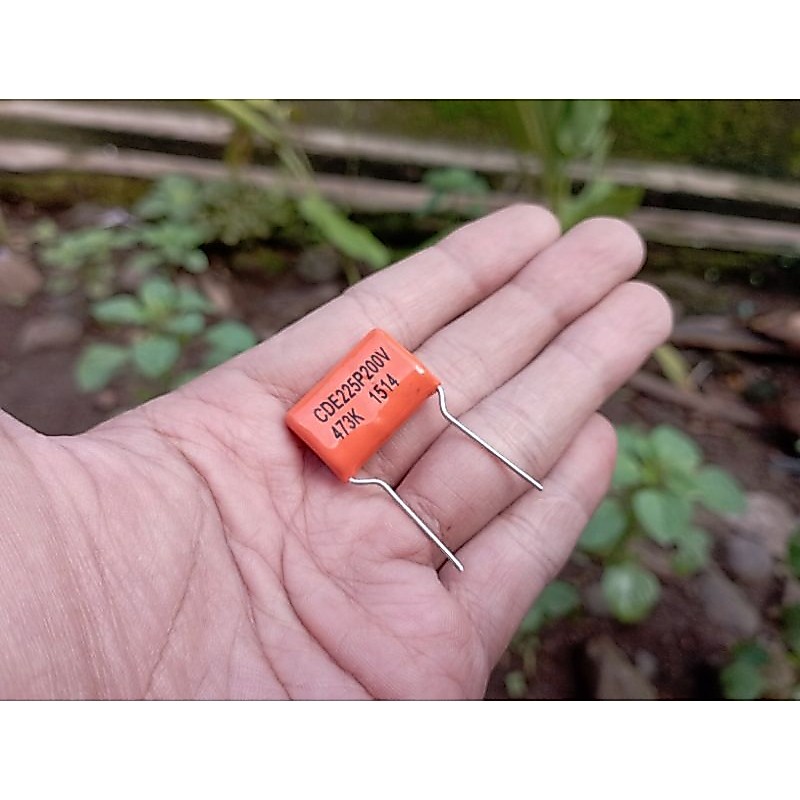 Capacitor Orange Drop 473 0.047uf Tone Gitar