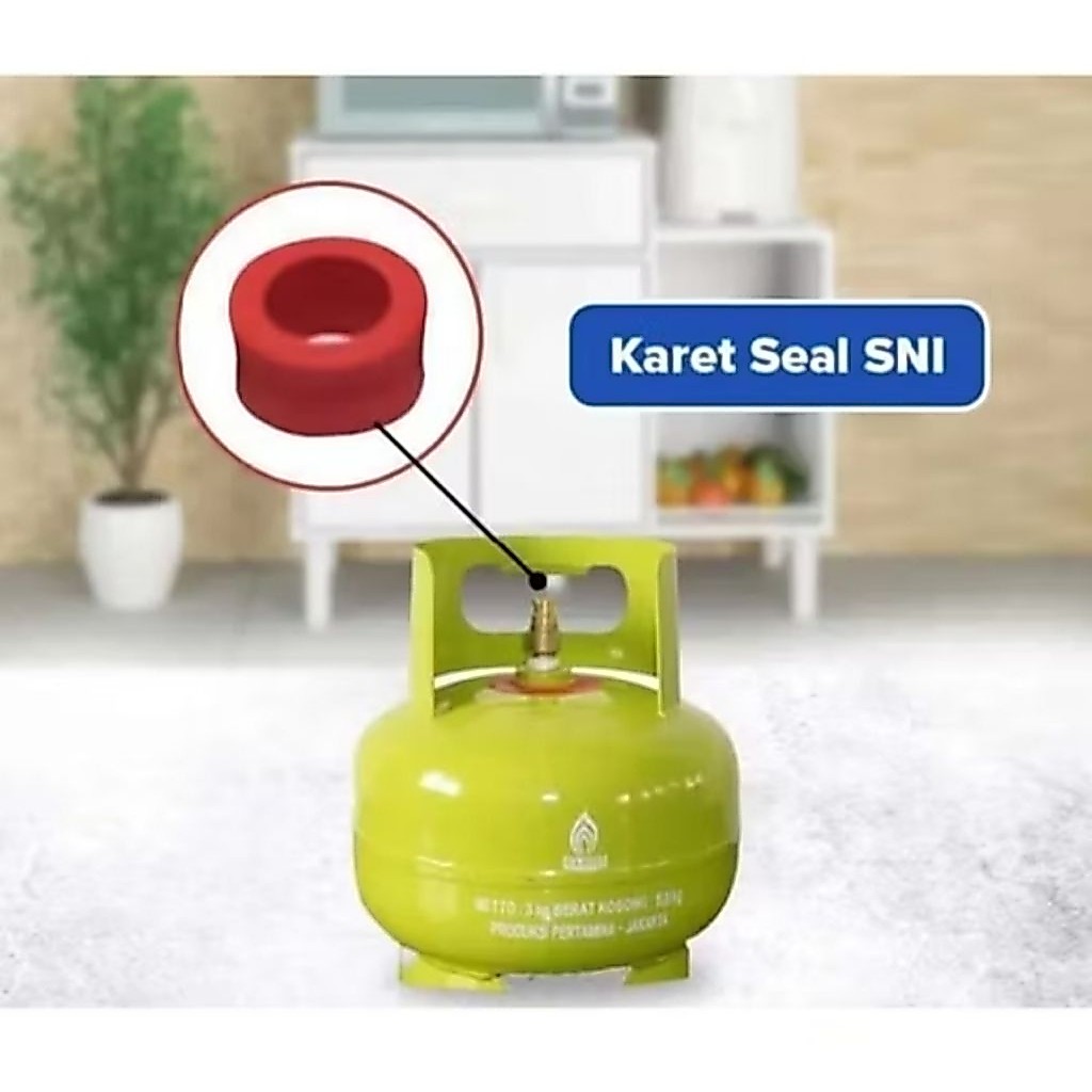 Karet seal tabung gas elpiji / Rubber seal tabung gas LPG/ Karet seal tabung gas LPG SNI