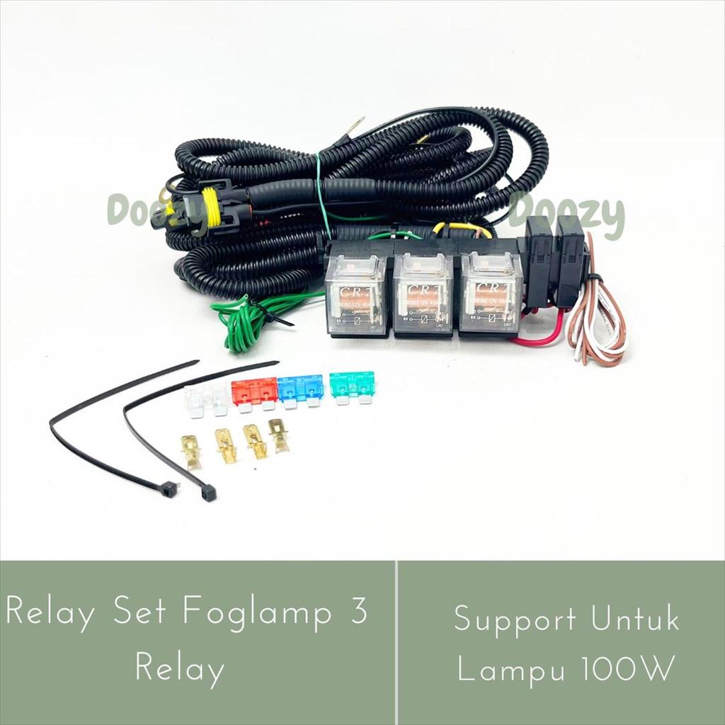 Relay Set Foglam 2 relay & 3 Relay