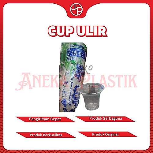 Sip Cup Gelas Cup 130ml Bening Transparan, Cup Jasuke