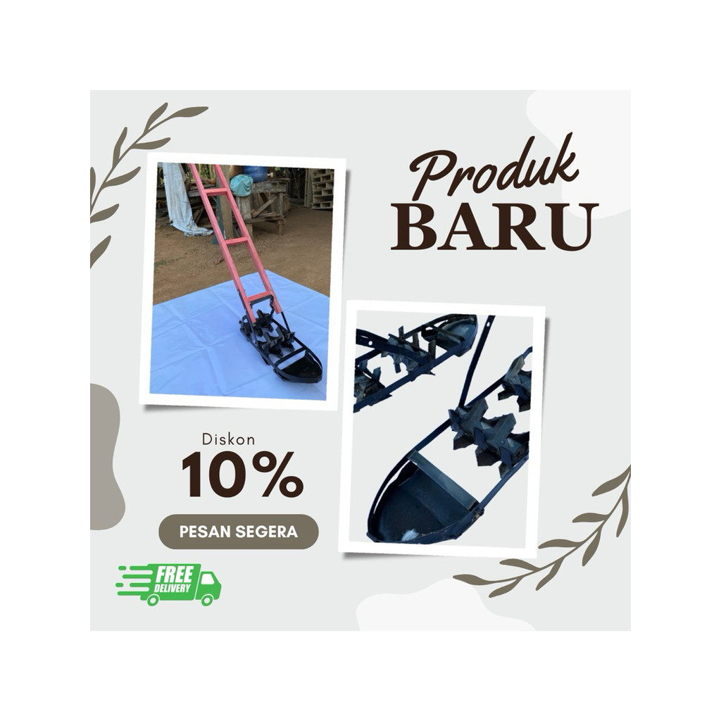 PROMO OSROK Alat Penyiangan Gulma (Matun) Gosrok Pembersih Rumput di Sawah Odrok 14 cm TERLARIS