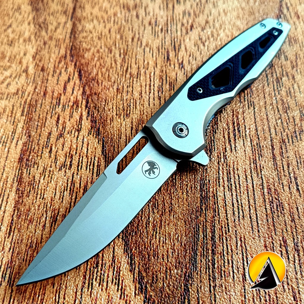 Pisau saku lipat traveling outdoor microtech CKFA88 P1522