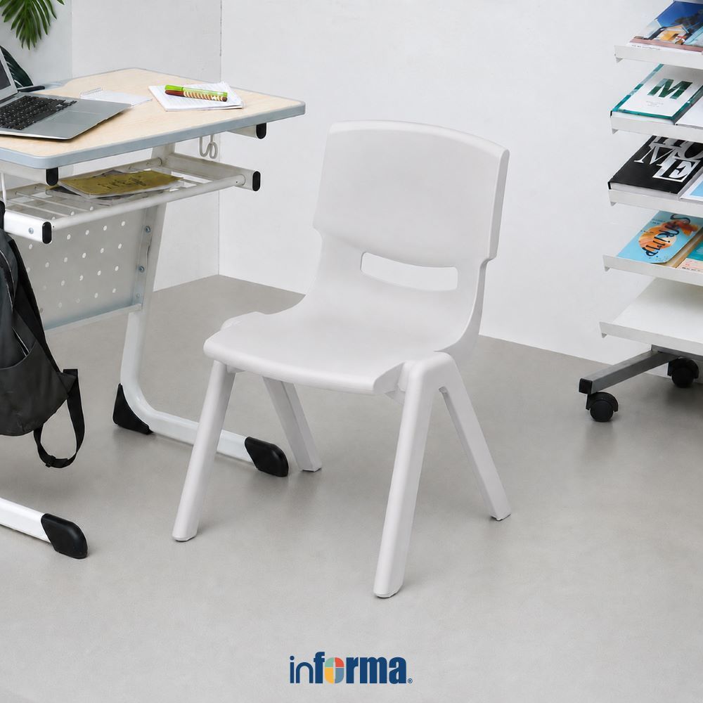 Informa Yaris Kursi Anak 40 cm - Abu-Abu Chair Anak Tempat Duduk Bocah Furniture Anak Dudukan Kecil