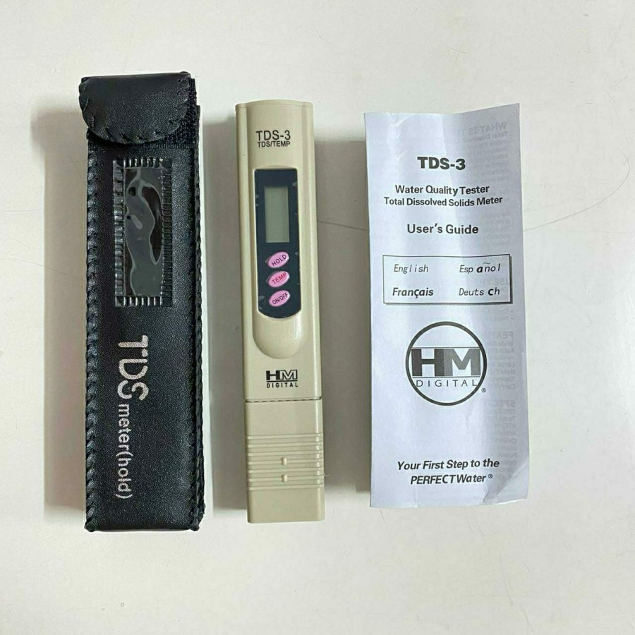 TDS Meter TDS-3 TDS3 HM Digital Original     Berkualitas