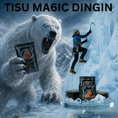 tisu saku 6saset | Tissuemagic Man | Tisumagic power Sutra Tisu Plus Tissue dingin | tisu untuk hiki
