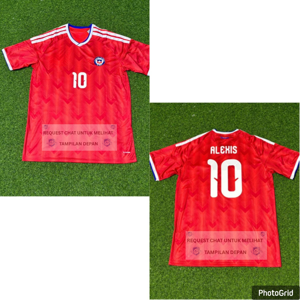 JERSEY BAJU BOLA CHILE HOME 2026 + NAMESET NEW