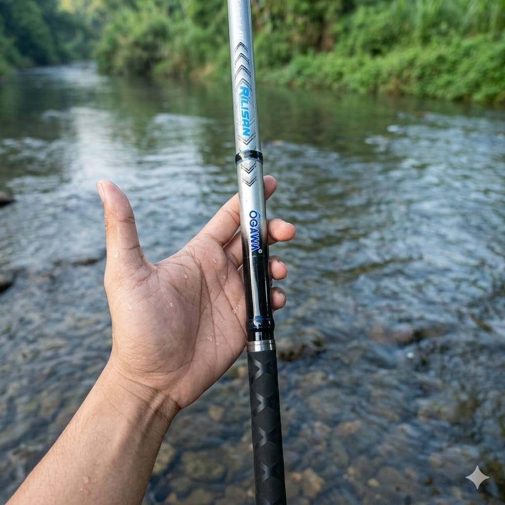 Joran Tegek Carbon Kaku Kolaman Ogawa Rilisan Kolong AP