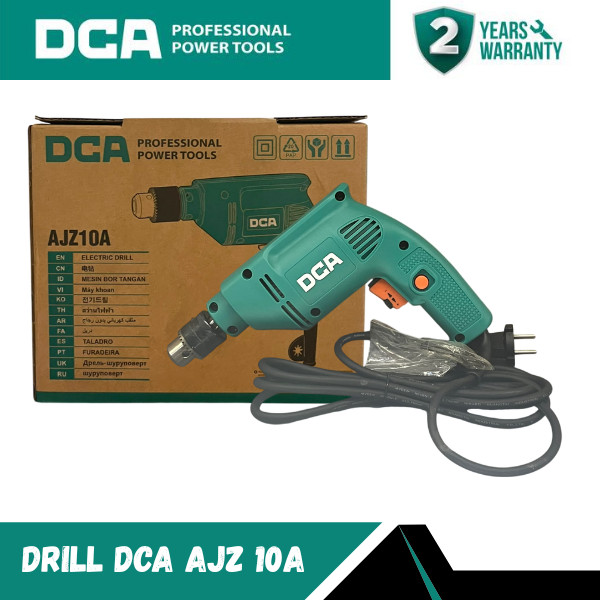 DCA AJZ10A Mesin Bor Tangan 10mm / DRILL  AJZ 10A