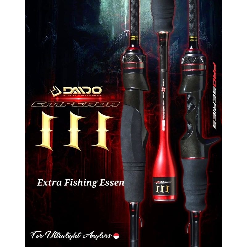 Joran Daido EMPEROR GEN 3 LIMITED EDITION 662UL 702UL, Ring Fuji Alconite