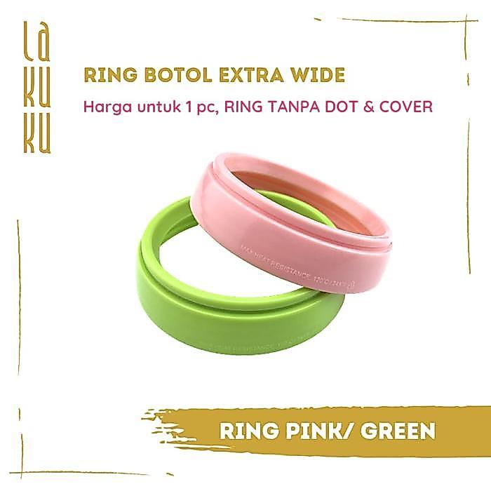 Khusus Grab Lakuku - Cover Penutup Botol Simpan Asi Mpasi Bahan Pp Extra Wide Untuk Botol Susu