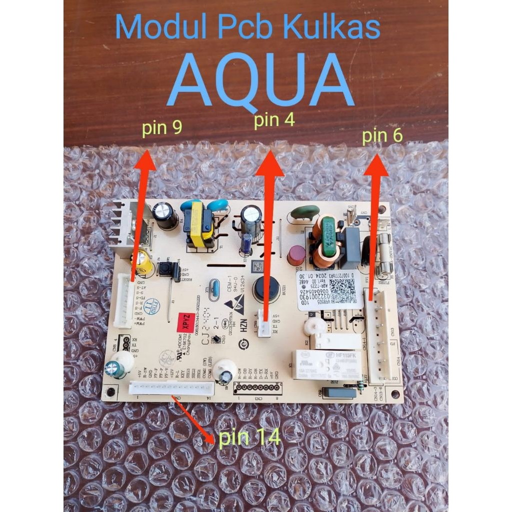 TERJUAL Modul pcb kulkas AQUA 2pintu  AQR-355IM(DS)