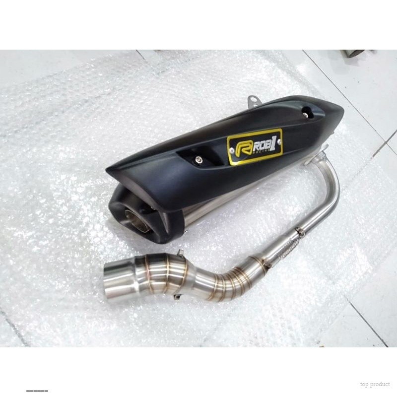KNALPOT RACING ROB1 VIXION NEW/R15 V3/BISON/VERZA/SATRIA FU ,DLL mx king new