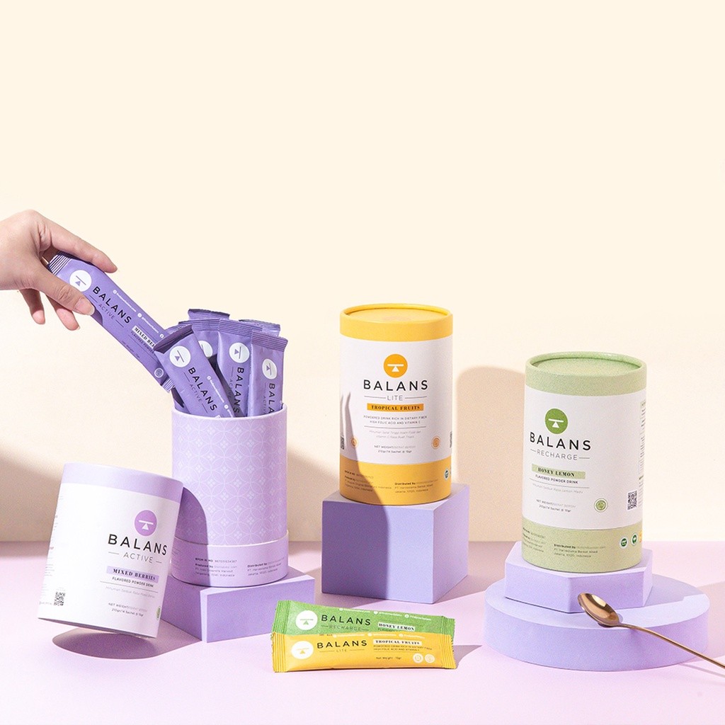 

JAMIN MURAH !!!BALANS RECHARGE HONEY LEMON / BALANS ACTIVE MIX BERRIES / BALANS LITE TROPICAL FRUITS / BALANS PURE COLLAGEN Fiber&Probiotics Drink(BISA LANGSUNG ORDER)
