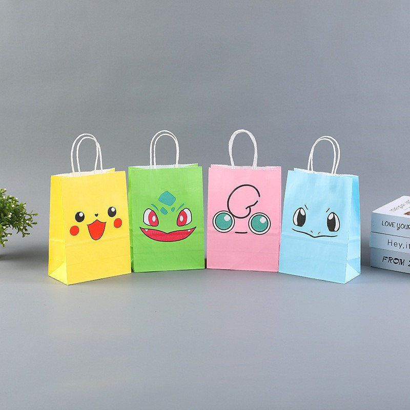 

Paper Bag Tas Souvenir Pokemon (21x15x8)