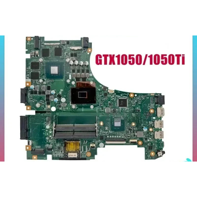 GL553VD Mainboard For ASUS GL553VE GL553V FX53V ZX53V Laptop Motherboard I7-7700HQ I5-7300HQ GTX1050