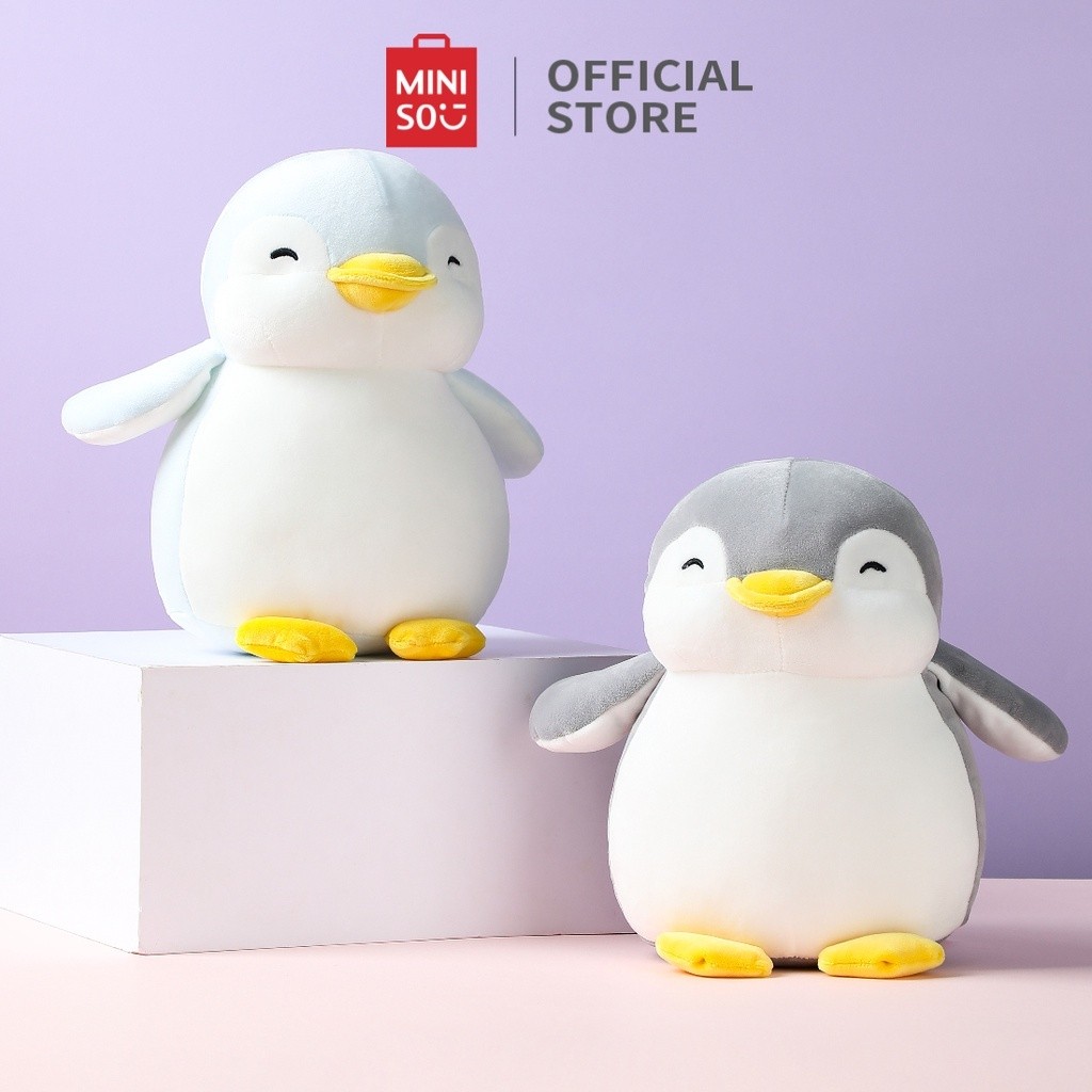 Boneka MINISO Penguin Plush Toy Boneka Penguin MINISO