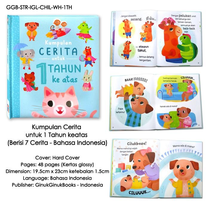 

Kumpulan Cerita untuk 1 Tahun keatas (Berisi 7 Cerita - Bahasa Indonesia)