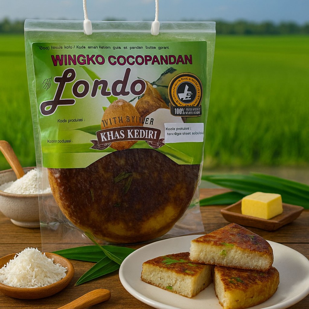 

Kue Basah Tradisional Wingko Londo Khas Kediri