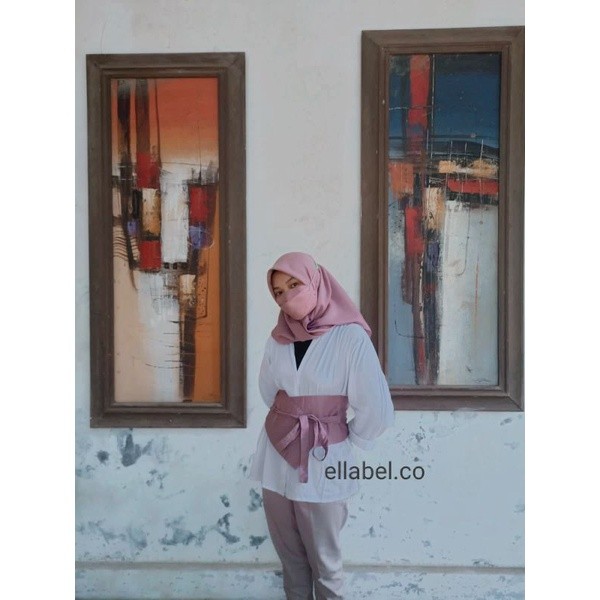 [ COD ] Obi belt / sabuk kain wanita / ikat pinggang kain wanita / sabuk kain  lilit wanita / ikat p