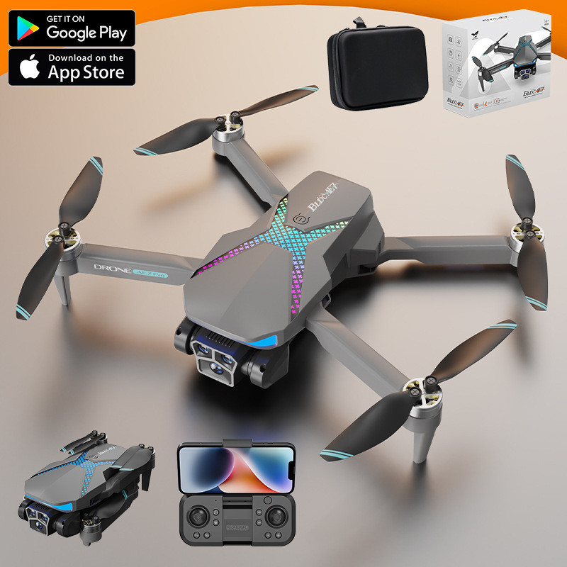 Produk baru lintas batas AE7 UAV brushless tiga kendaraan remote control kamera dan posisi penghinda
