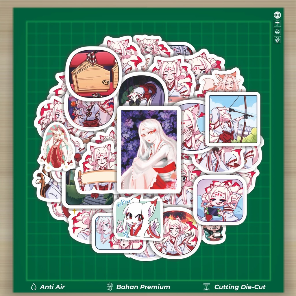 

HOT 50 PCS STIKER Stiker Kartun Funny Kumiko Fox Stiker Fashion Cars Decal Dingin Kartu Album Custom Vinyl Anti Air- Sticker Aesthetic Buku Journal Koper Casing HP Tablet Laptop Helm Motor Botol Minum